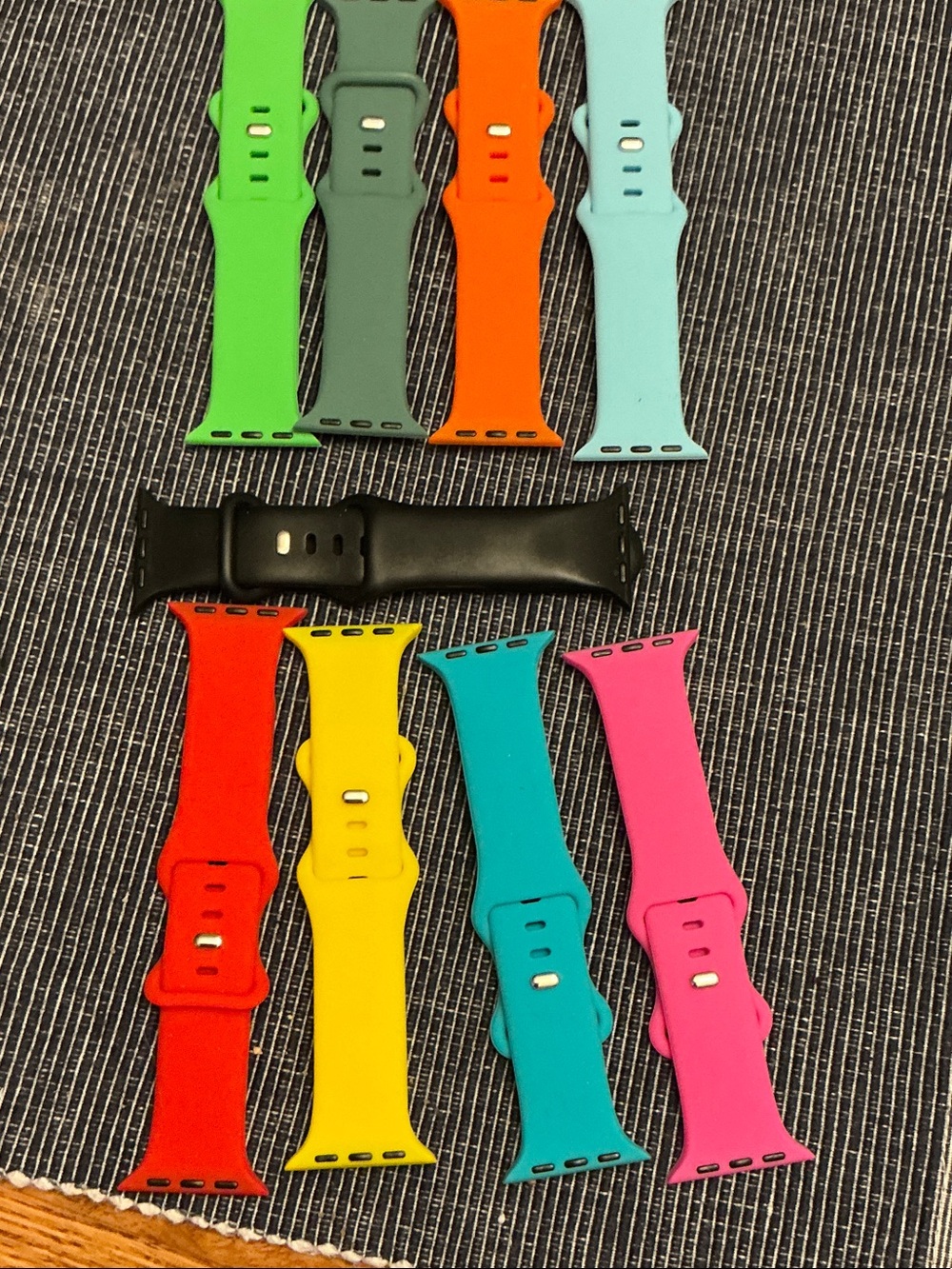 Silicone Replacement Smartwatch Bands - Multiple Colors